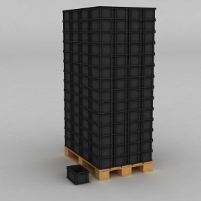 1 Palette mit 224 Euroboxen