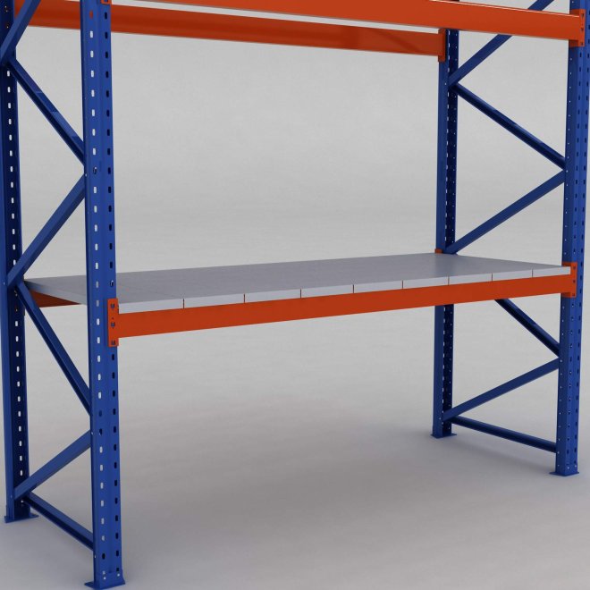 Metalhylde til Let pallereol