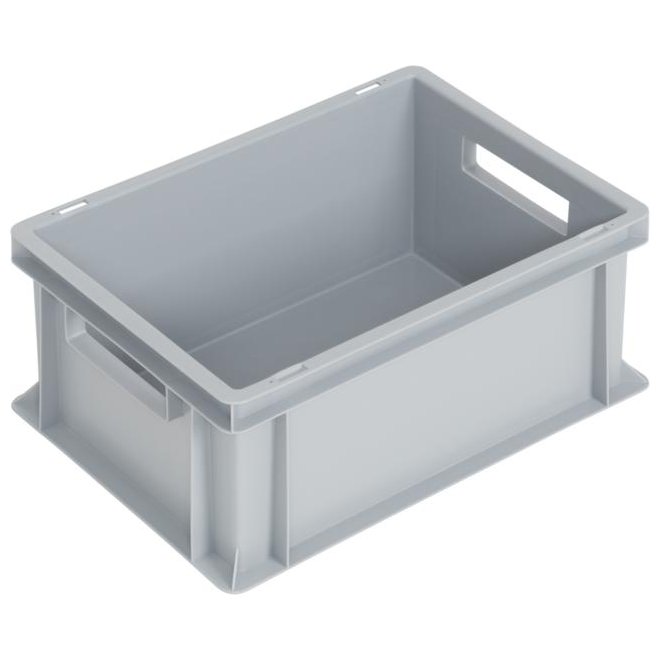 Lebensmittelechte Box in grau