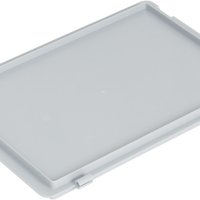 Deckel fr lebensmittelechte Box in grau