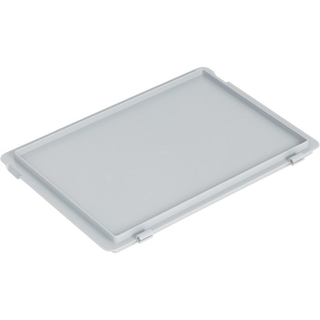 Deckel fr lebensmittelechte Box in grau