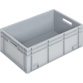 Plastlda i grtt L: 60 x B: 50 x H: 24 cm