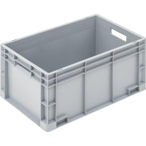 Plastlda i grtt L:60 x B:40 x H:34,3 cm