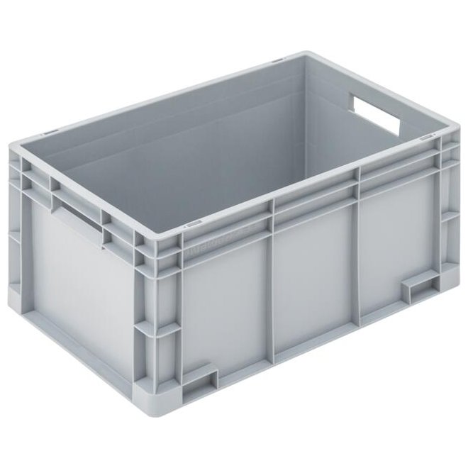 Plastlda i grtt L:60 x B:40 x H:34,3 cm