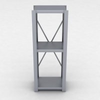 Stahlregal 1 Feld mit 3 Fachb�den