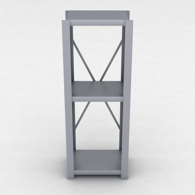 Stahlregal 1 Feld mit 3 Fachb�den