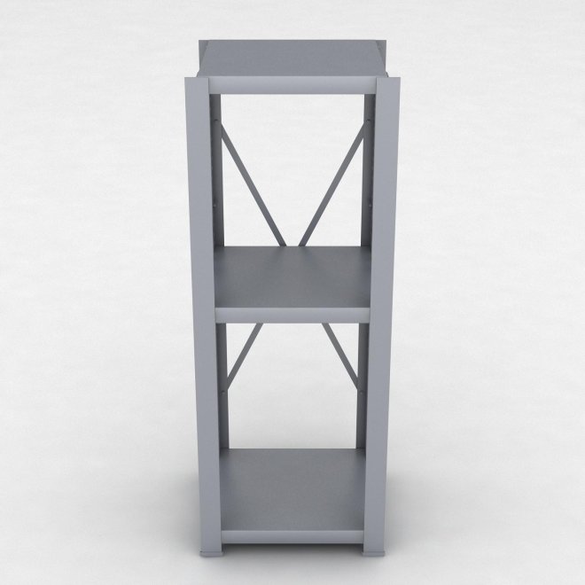 Stahlregal 1 Feld mit 3 Fachb�den