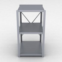 Stahlregal 1 Feld mit 3 Fachb�den