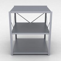 Stahlregal 1 Feld mit 3 Fachb�den