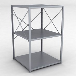 Stahlregal 1 Feld mit 3 Fachb�den