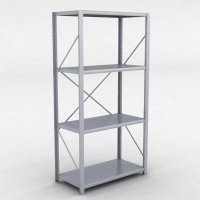 Stlhylla H: 200 x L: 105 x D: 50 cm