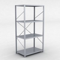 Stlhylla H: 200 x L: 105 x D: 60 cm