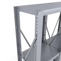 Stahlregal 2 Felder mit 3 Fachb�den