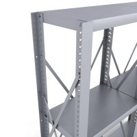 Stahlregal 2 Felder mit 3 Fachb�den