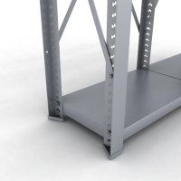 Stahlregal 2 Felder mit 3 Fachb�den