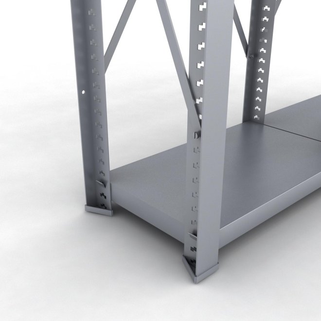 Stahlregal 2 Felder mit 3 Fachb�den