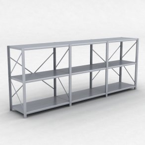 Stlhylla H: 120 x L: 305 x D: 50 cm