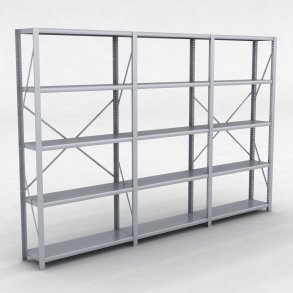 Stlhylla H: 200 x L: 305 x D: 30 cm