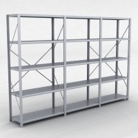 Stlhylla H: 200 x L: 305 x D: 40 cm