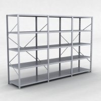 Stlhylla H: 200 x L: 305 x D: 60 cm