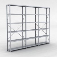 Stlhylla H: 240 x L: 305 x D: 30 cm