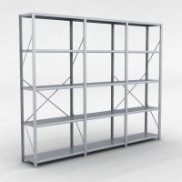 Stlhylla H: 240 x L: 305 x D: 40 cm