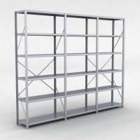 Stlhylla H: 240 x L: 305 x D: 40 cm