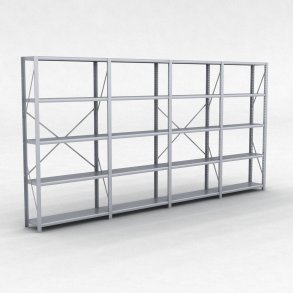 Stlhylla H: 200 x L: 405 x D: 30 cm