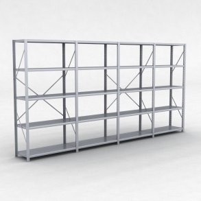 Stlhylla H: 200 x L: 405 x D: 40 cm