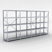 Stlhylla H: 200 x L: 405 x D: 50 cm