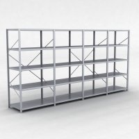 Stlhylla H: 200 x L: 405 x D: 60 cm