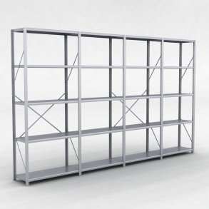 Stlhylla H: 240 x L: 405 x D: 40 cm