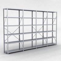 Stlhylla H: 240 x L: 405 x D: 40 cm