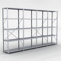 Stlhylla H: 240 x L: 405 x D: 50 cm