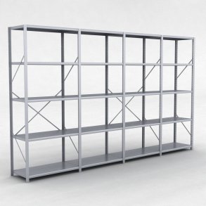 Stlhylla H: 240 x L: 405 x D: 50 cm