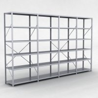 Stlhylla H: 240 x L: 405 x D: 50 cm