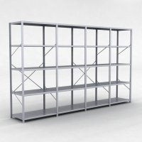 Stlhylla H: 240 x L: 405 x D: 60 cm