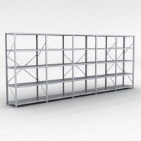 Stlhylla H: 200 x L: 505 x D: 50 cm