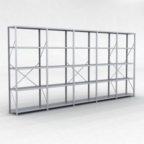 Stlhylla H: 240 x L: 505 x D: 40 cm