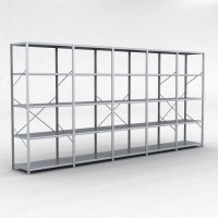 Stlhylla H: 240 x L: 505 x D: 60 cm