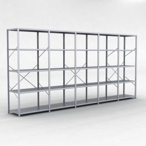 Stlhylla H: 240 x L: 505 x D: 60 cm