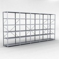 Stlhylla H: 240 x L: 505 x D: 60 cm