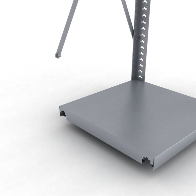 Stahlregal Anbaufeld mit 3 Fachb�den