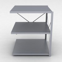 Stahlregal Anbaufeld mit 3 Fachb�den