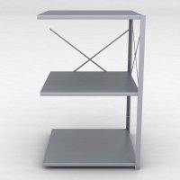 Stahlregal Anbaufeld mit 3 Fachb�den