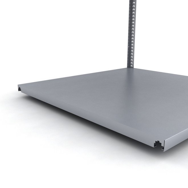 Stahlregal Anbaufeld mit 3 Fachb�den