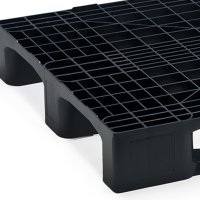 Europall i svart plast