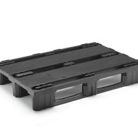 Europall i svart plast