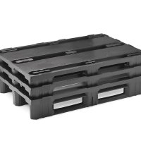 Europall i svart plast