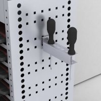 Werkzeughaken mit 6 Löcher, Ausleger